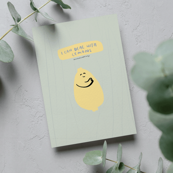 I can deal with lemons | Holographic Postcard