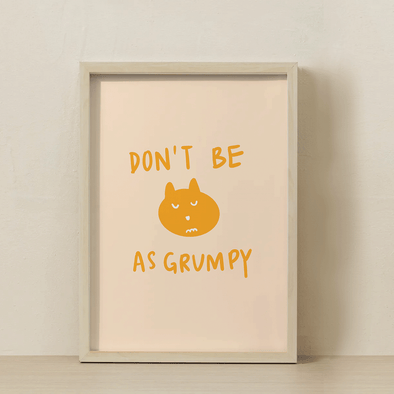 Don't be as grumpy - Thewearablethings